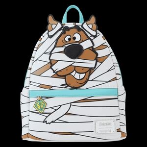 Loungefly Scooby-Doo Mummy Backpack - White and Brown NWT